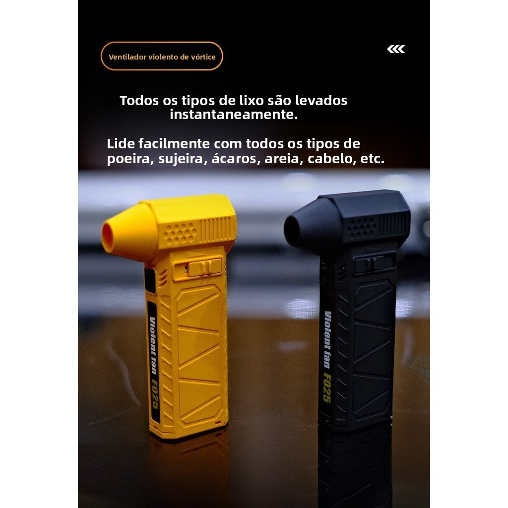 Mini Ventilador Turbo Portátil Ventilador Turbo Transfronteiriço Soprador de Poeira para Carro Ventilador Potente de 80.