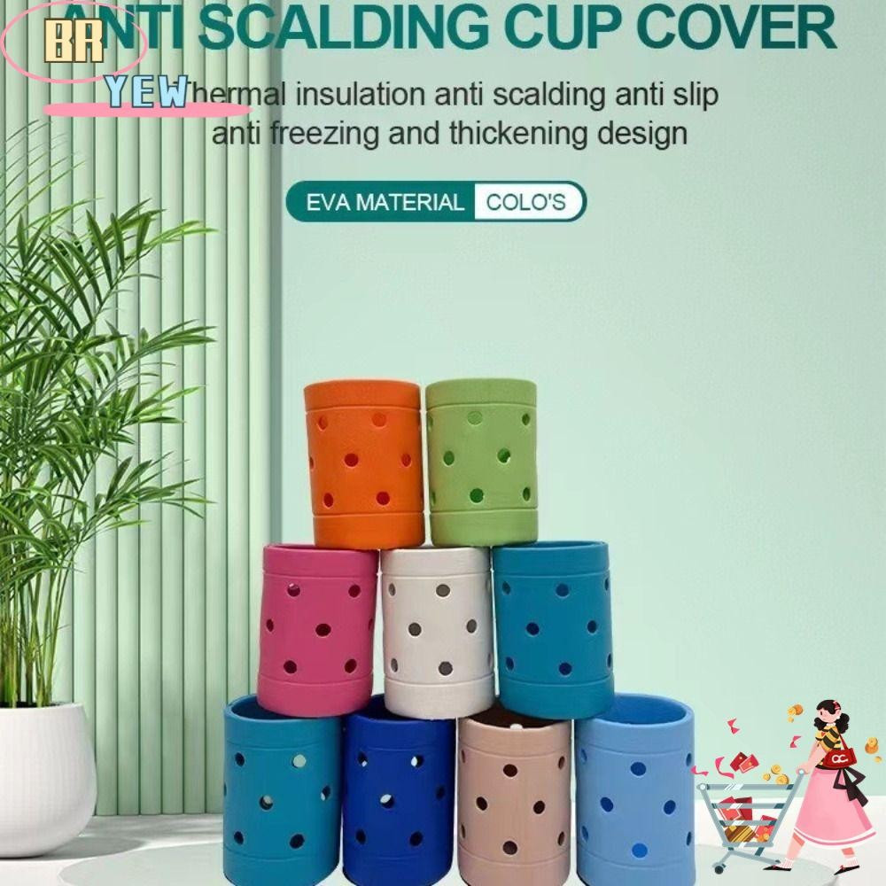 Suporte De Copo YEE , Bebida À Prova D'água Multicolorido , Capa De Cola EVA Antiderrapante Para Bolsa Bogg