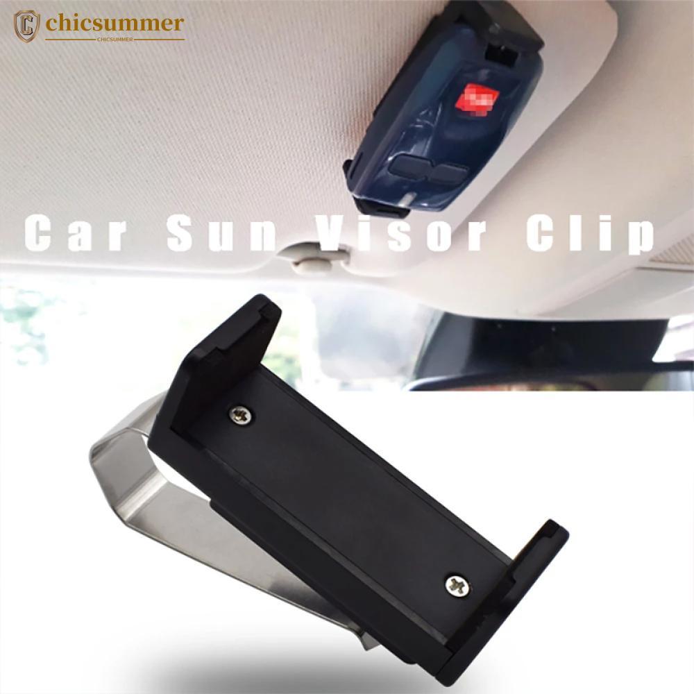 CHICSUMMER Carro Viseira De Sol Clipe Titular Portão Remoto Chaveiro Abridor Barreira Instalação Rápida 45-67mm Para Con