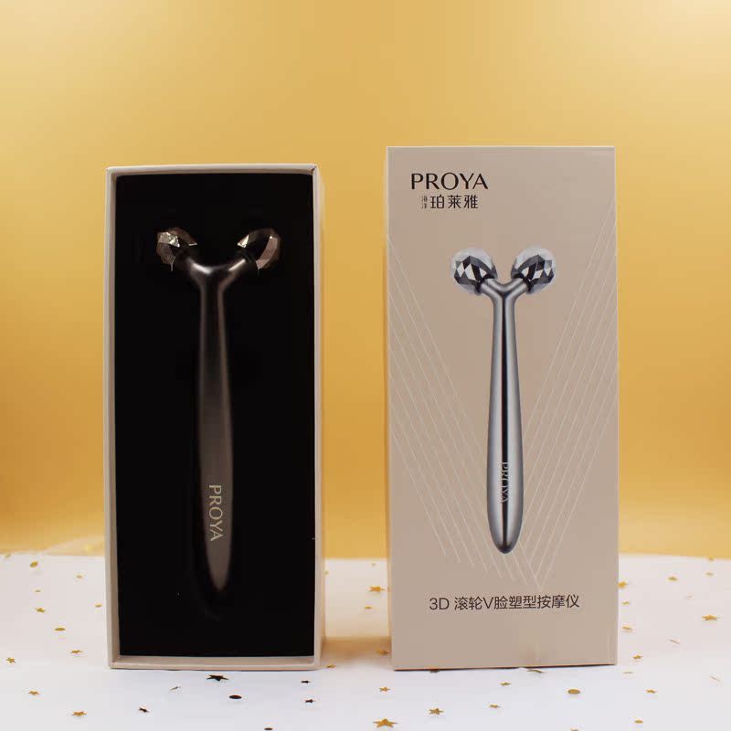 Polaya 3D Roller V Face Shaping Massageador Calmante Importador Facial Calmante Lifting Firmador