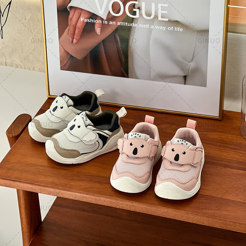 {16-25 tamanho} sapatos de bebê menina 2025 primavera novo estilo bebê menino criança sapatos 1 a 2-3 anos de idade cria