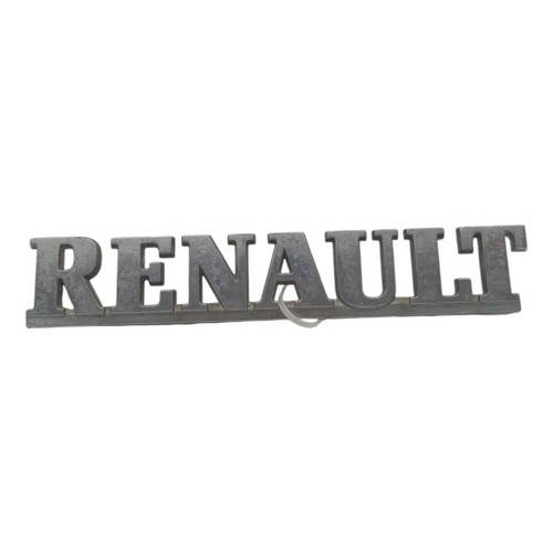 Emblema Renault Clio Sandero Logan 2005 2006 2007 2008 2009 Prateado