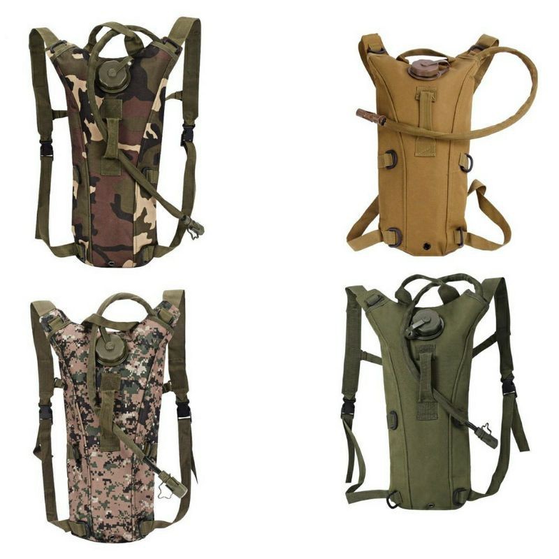 Mochila Hidratação Camelbak Camuflada 3 L Mochila Tática Água Hidratação com Refil