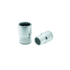 Soquete Encaixe 1/2" x 3/8" Estriado Gedore
