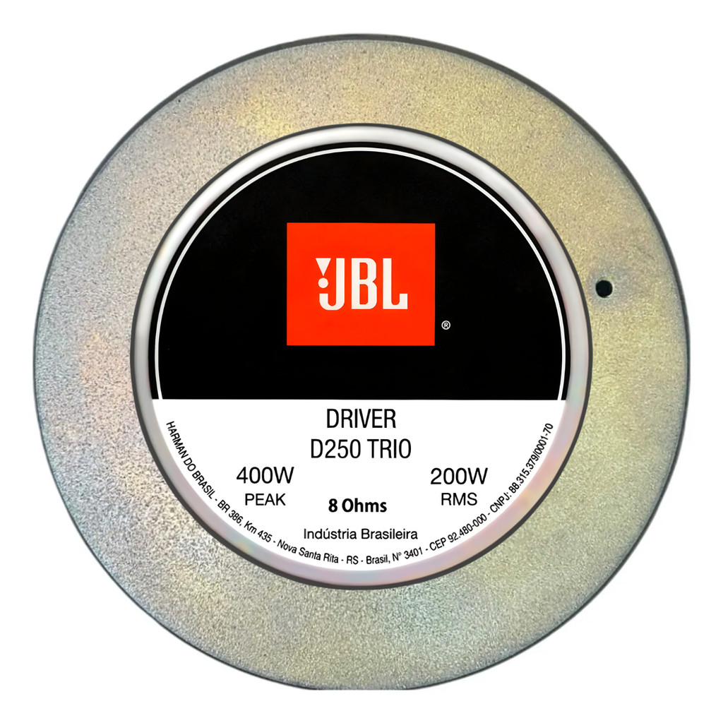 Driver Jbl D250 Trio 200 Wrm 8ohm Diafragma Fenólico