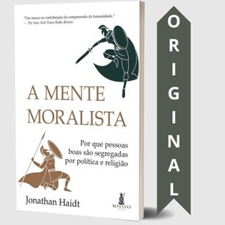 Livro A Mente Moralista De Haidt Jonathan. Editorial Starling Alta Editora E Consultoria Eireli Tapa Mole En Português 2 em Oferta na Shopee