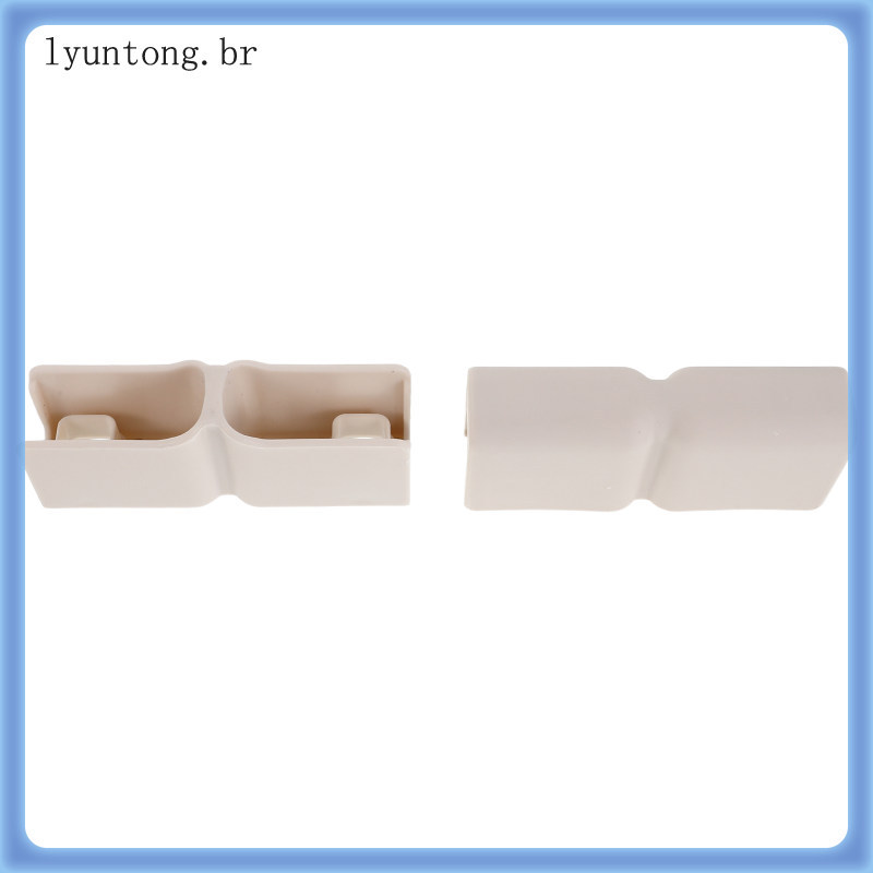 📎 2Conjuntos Conectores De Cerca Em Hdpe Para Cercado Infantil Em Casa Cor Cinza Claro