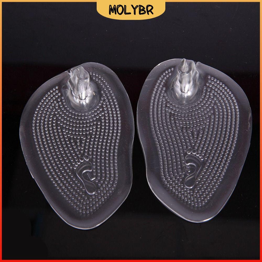 MOLYBR 1 Par De Protetores De Dedo Do Pé , Almofada De Gel Autoadesiva Anti-Dor Separador De Poste Antiderrapante