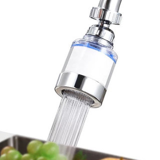 Filtro Universal Booster Torneira Rotativa Remover Cloro Purificador De Água De Cozinha