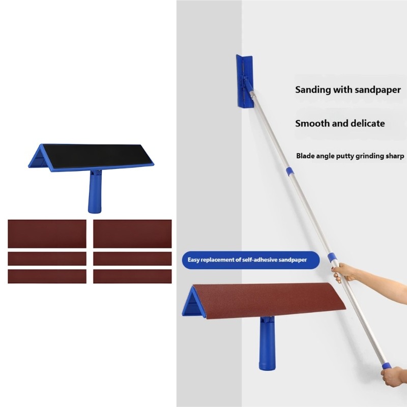 Ya * 7 Unidades Suporte Lixa, Folhas Lixadeira, Ferramenta Abrasiva, Estrutura Para Drywall