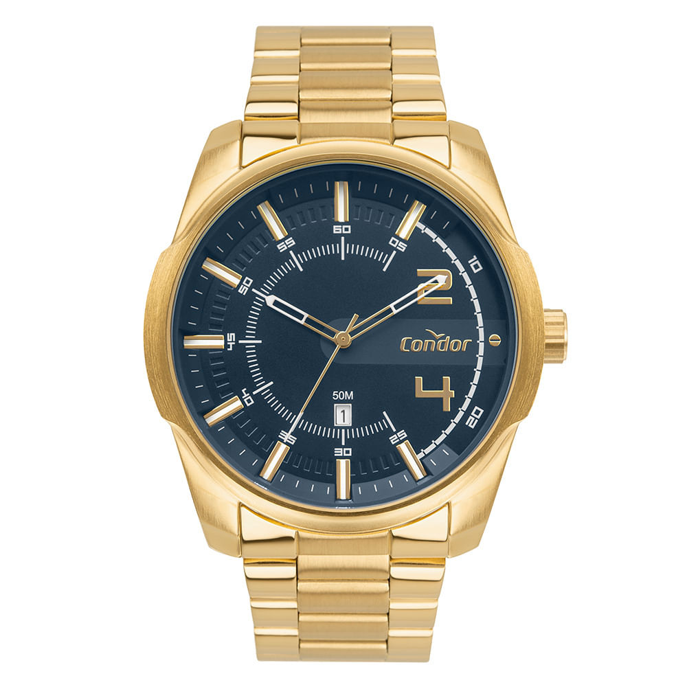 Relógio Condor Masculino Speed Dourado - CO2115NCE/4A
