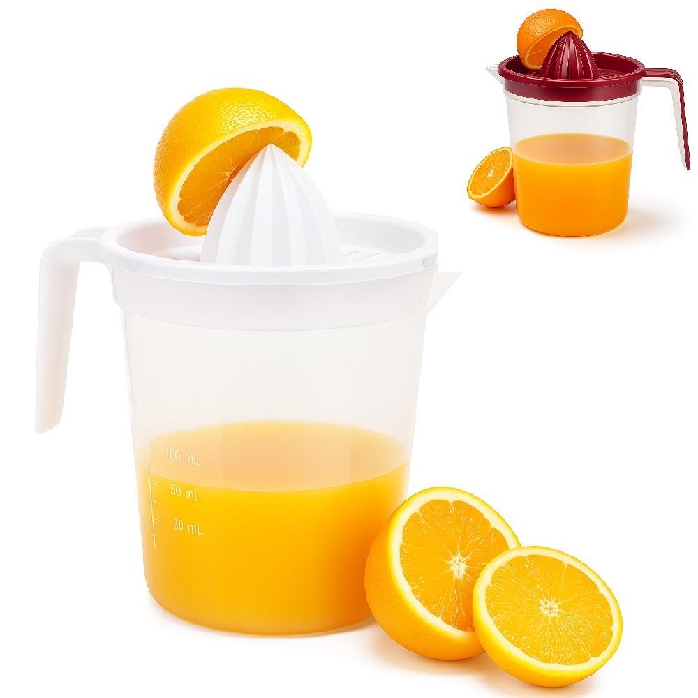 ESPREMEDOR LIMAO LARANJA MANUAL JARRA SUCO DE FRUTAS DOSADOR PORTATIL 1,2L ALCA SUQUEIRA BEBIDAS