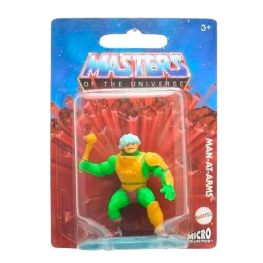 Figura Micro Collection Man-At-Arms  He-man  Mattel em Oferta na Shopee