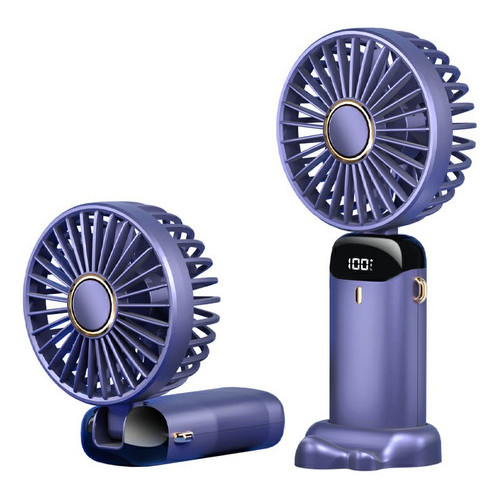 Mini Ventilador Portátil de Mão Recarregável USB Para Maquiagem Viagem Escritório Desktop Trabalho