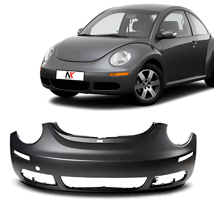Parachoque Dianteiro New Beetle 2006 2007 2008 Á 2011 Preto