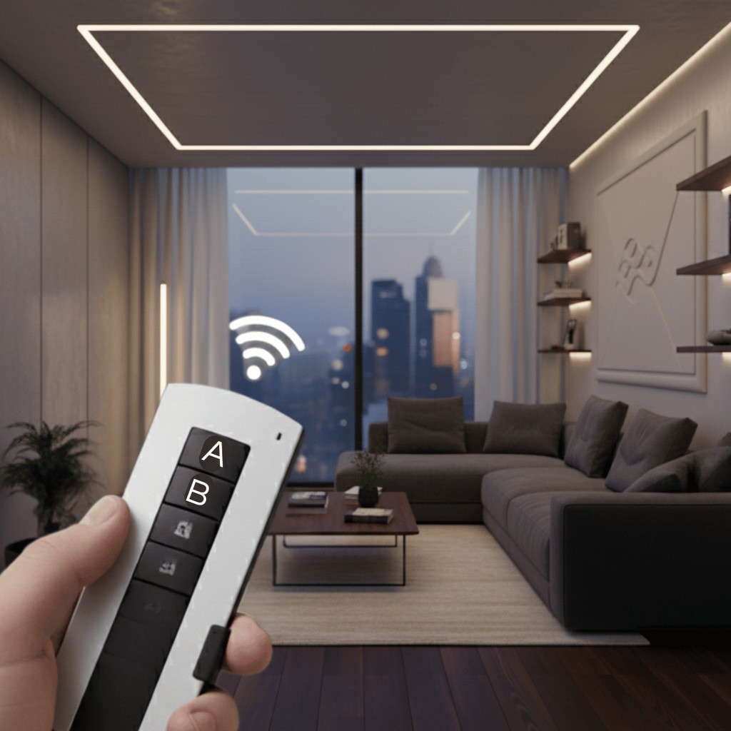 Controladora Inteligente Smart Bivolt Controle Remoto Sem Fio Automação Liga Desliga Prata em Oferta na Shopee