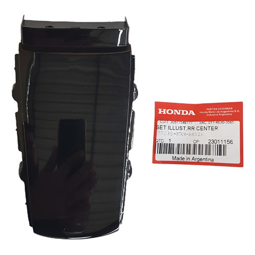 Rabeta Traseira Central Cg Titan 150 2008 Original Honda  Preto