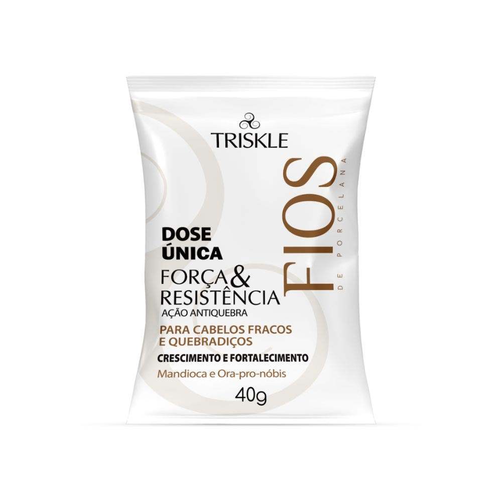 Triskle Dose Única Forca E Resistência 40g em Oferta na Shopee