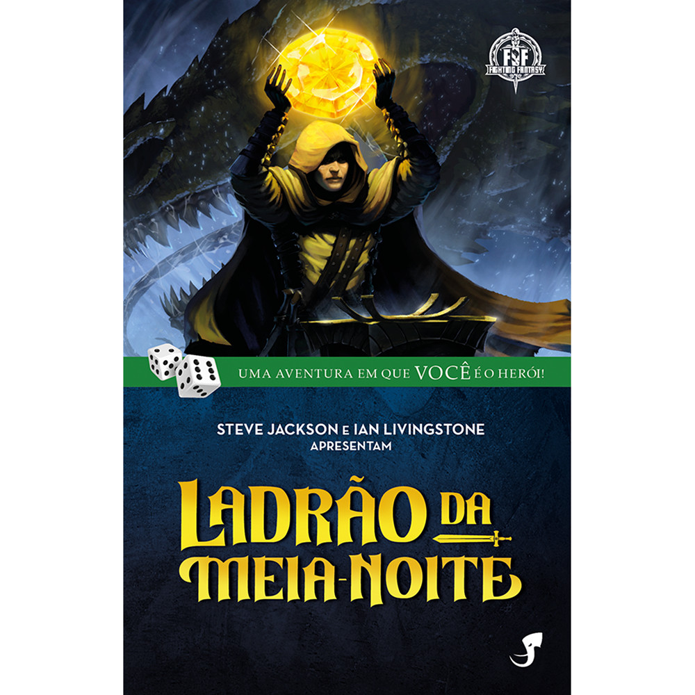 Capa do livro Livro - FF 36 - Ladrão da Meia-Noite - por Graeme Davis - Editora Jambô