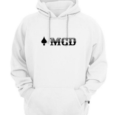 Moletom MCD Blusa De Frio Unissex Modelo Canguru Mcd em Oferta na Shopee