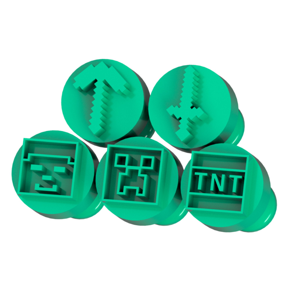 Carimbos para Docinhos Jogo da Construção em Oferta na Shopee