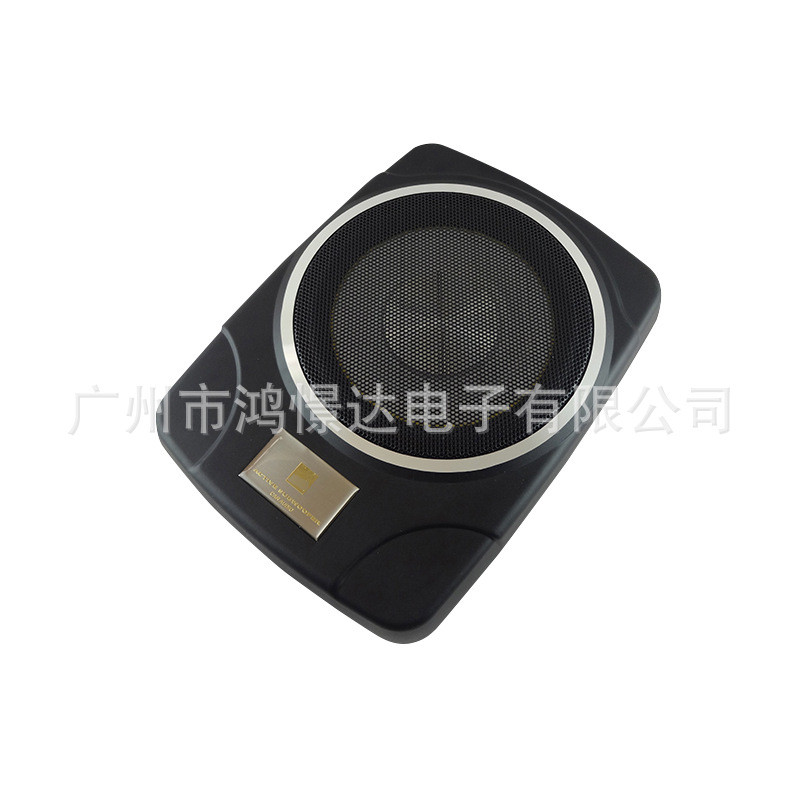 Subwoofer de Áudio para Carro AW-10e Subwoofer Fino de 10 Polegadas para Assento e Piso Material de Alumínio