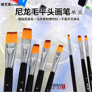 Pincel de lã de náilon pincel de guache arte estudantes cor dedicada pintura caneta linha caneta acrílico aquarela pince