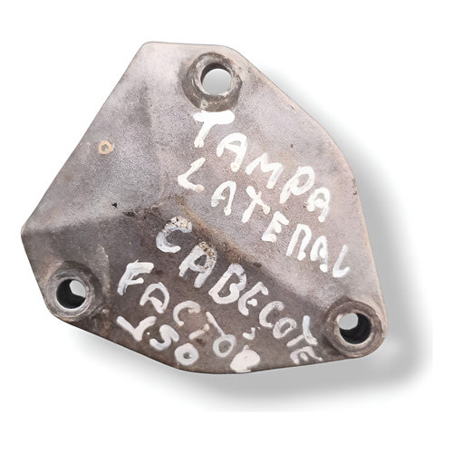 Tampa Lateral Cabeçote Yamaha Factor 150 2016 2017 2018 Preto
