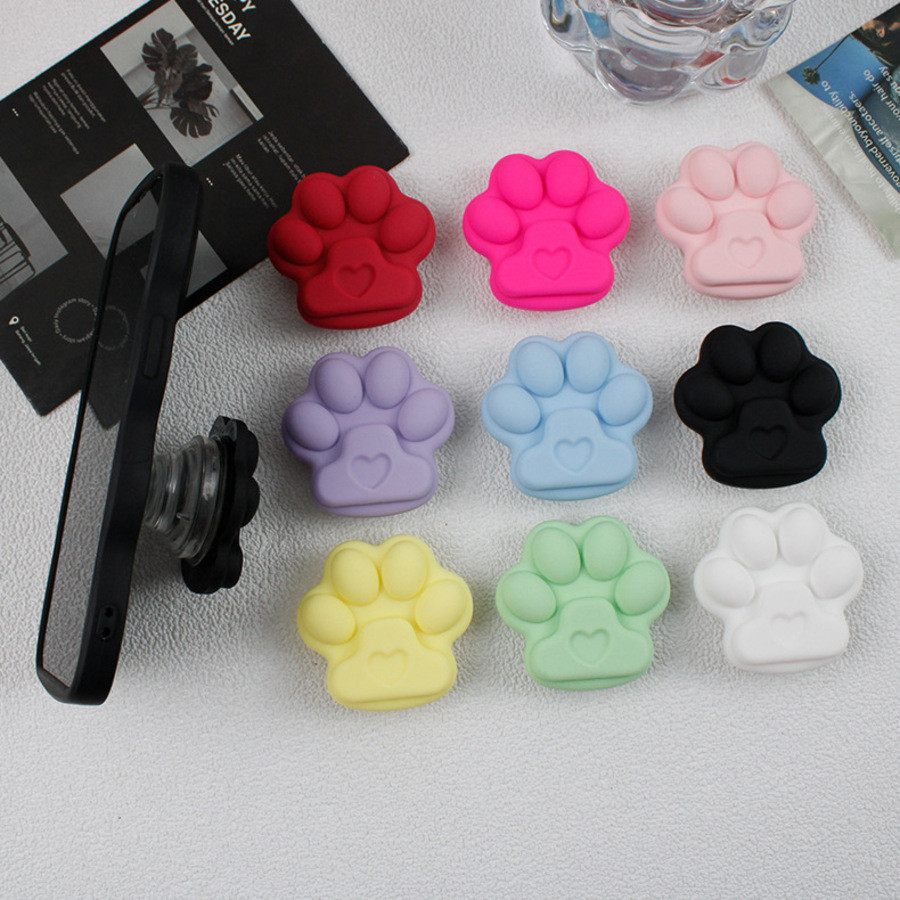 Achadinho! Grip Patinha de Gato 3D Barato Suporte Silicone Universal