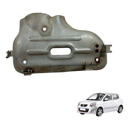 Defletor Catalisador Escape Kia Picanto 2009 2010 2011