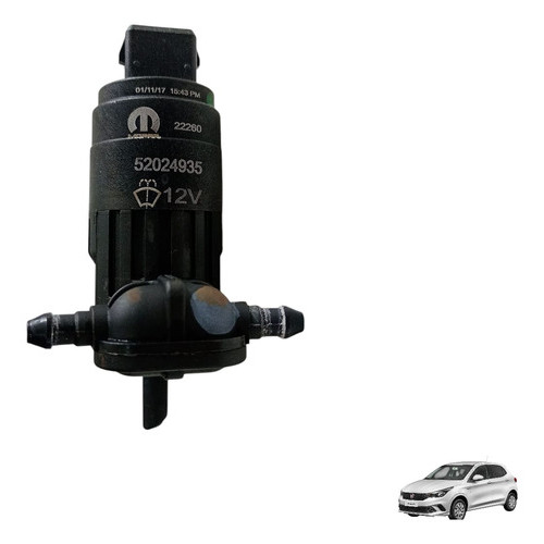 Motor Esguicho Limpador Parabrisa Fiat Argo 2017 2018 2019