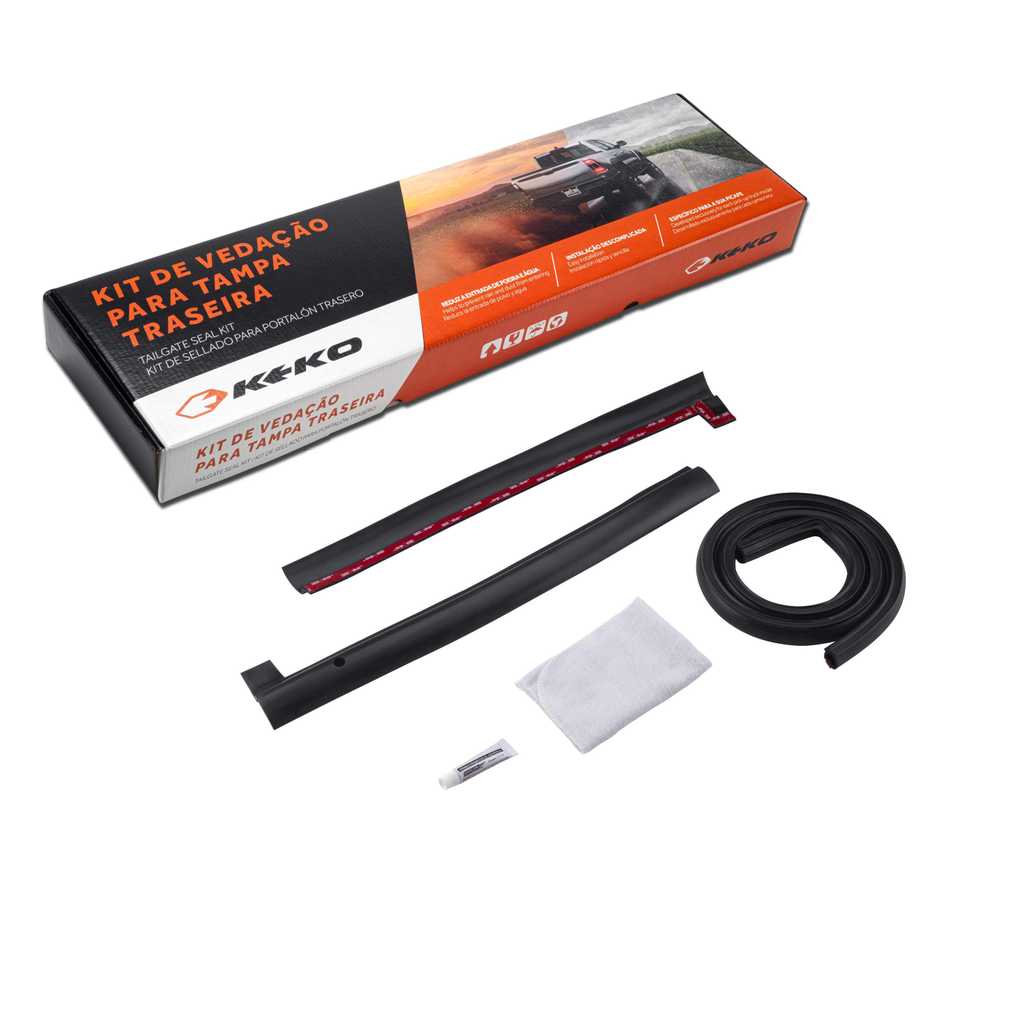 Kit Vedação Tampa Traseira Hilux 2016-2026 - KEKO K286
