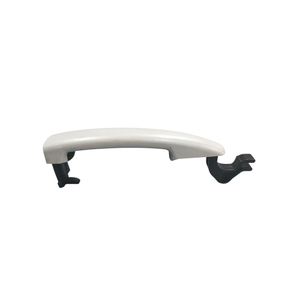 Maçaneta Citroen Peugeot C3 208 2006 2018 Dianteira Esquerda Branco Dianteira
