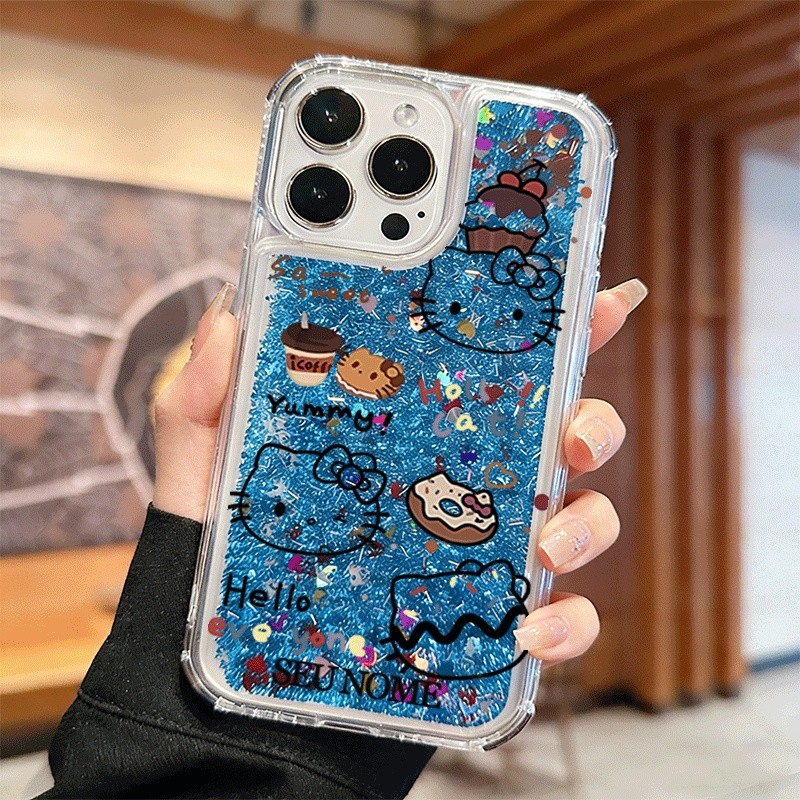 Capa Para iPhone 17 Pro Max 16 15 13 11 12 14 Plus 16E Ar XR Xs Doce Kitty De Cozinha LIJIEle7291