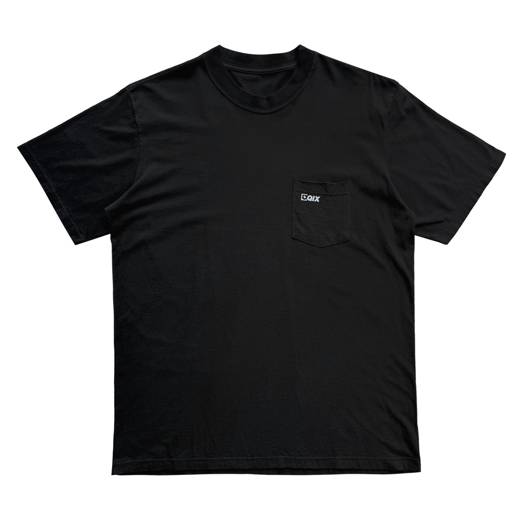 CAMISETA QIX INTERNACIONAL STREET COM BOLSO MASCULINA FEMININA