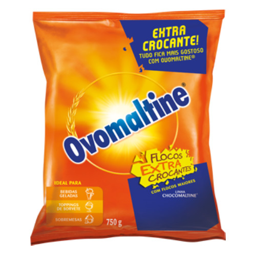 Ovomaltine Flocos Extra Crocantes - Embalagem com 750G