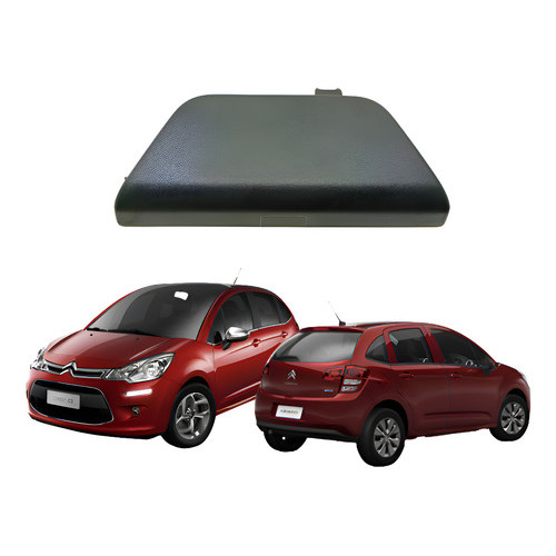 Acabamento Moldura Teto Panoramico Citroen C3 2013 2019 Preto Preto