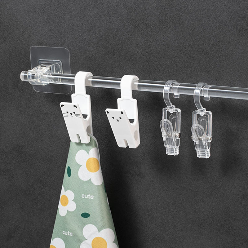 Cabide de cozinha rack colher espátula utensílios de cozinha luvas pano toalha acrílico transparente haste gancho rack a