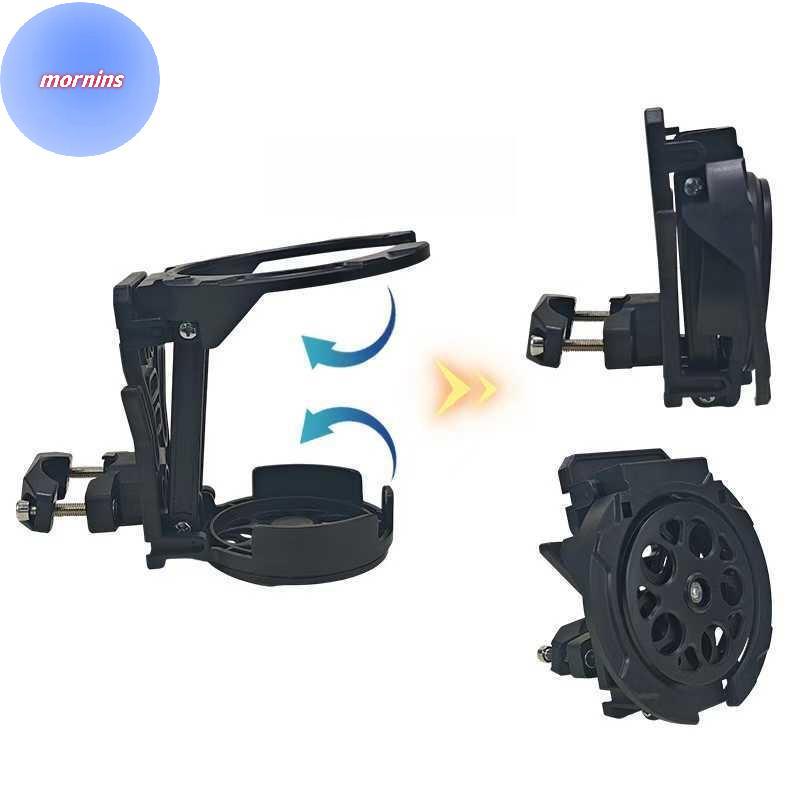 MORNIN 1/4 Pçs Suporte De Garrafa De Motocicleta Copo De Água Braet Titular Acessórios Dobrável Plataforma Giratória Da 