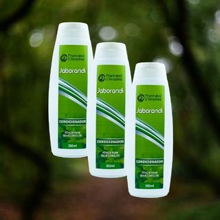 KIT 3 UNID. Condicionador de Jaborandi 350 ml da Floresta Amazônica + Brinde