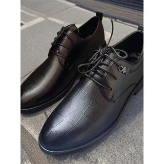 Juventude terno de negócios cadarço rendas 2026 novo estilo preto padrinhos homens roupa Formal sapatos de casamento sap