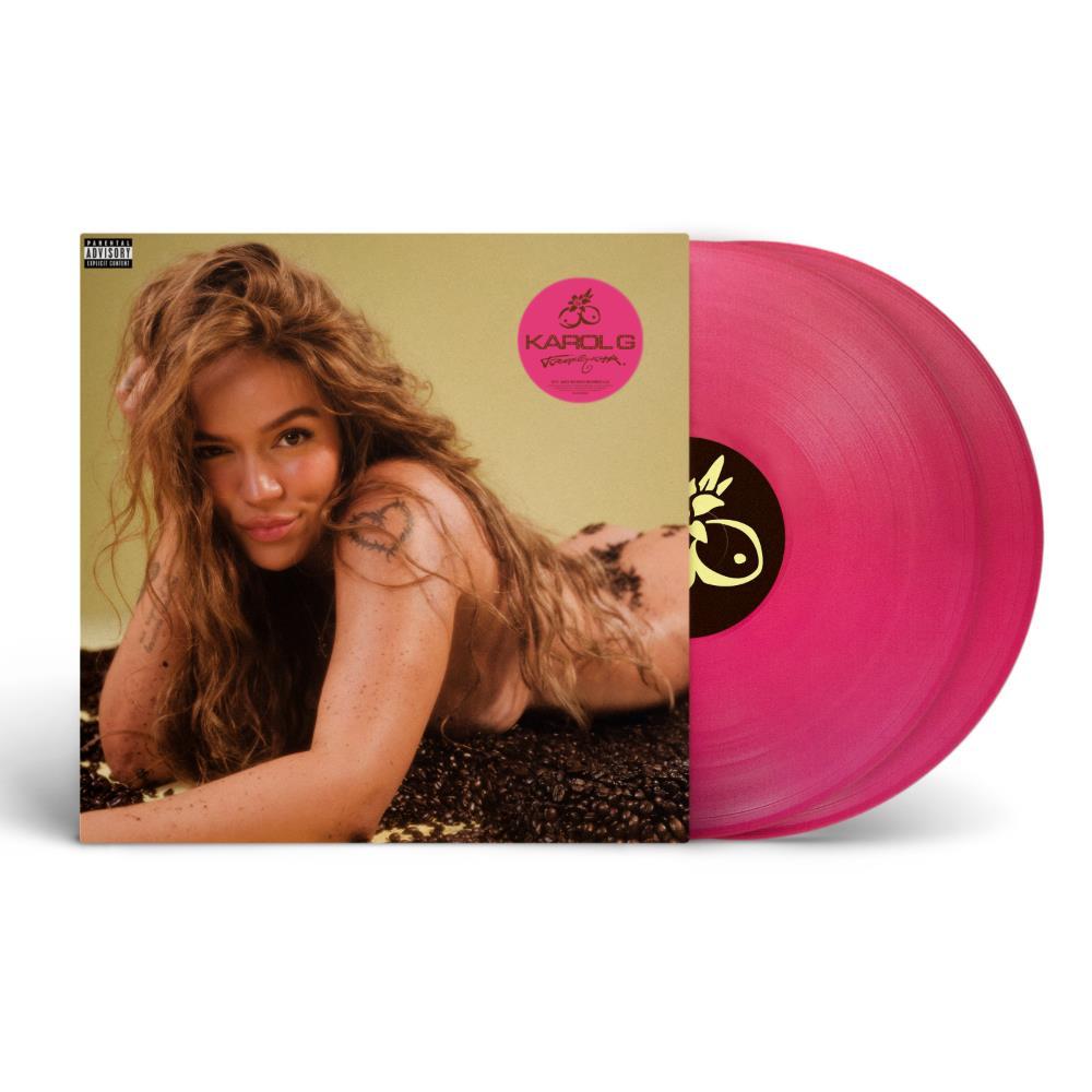 Vinil Karol G - Tropicoqueta (Hibiscus Pink/ Exclusive/Alt cover/2LP) - Importado em Oferta na Shopee