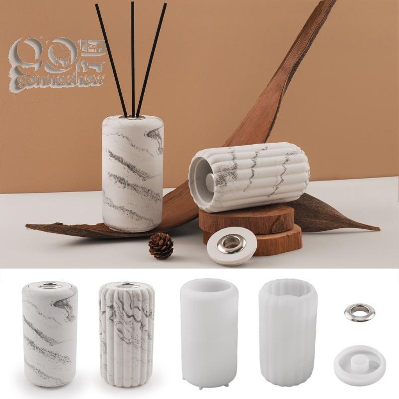 Moldes Vaso Silicone Resistentes GONNA Elegantes Para Fabricação Artesanato Gesso Epóxi Resina