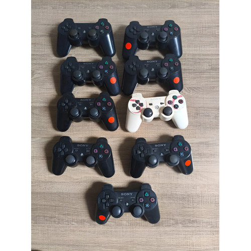 Lote De Controles Para Ps3 Com Defeito(sucatas) -para Reparo