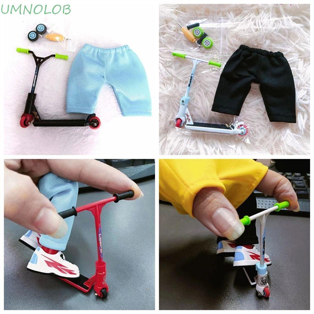 UMNOLOB Scooter De Dedo , Modelo De , Mini Simulação , Movimento De Liga , Brinquedos Skates