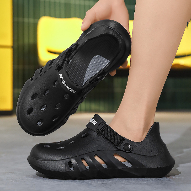 Buraco sapatos verão novo estilo exterior Wear na moda sandálias de praia ao ar livre esportes lazer antiderrapante calc