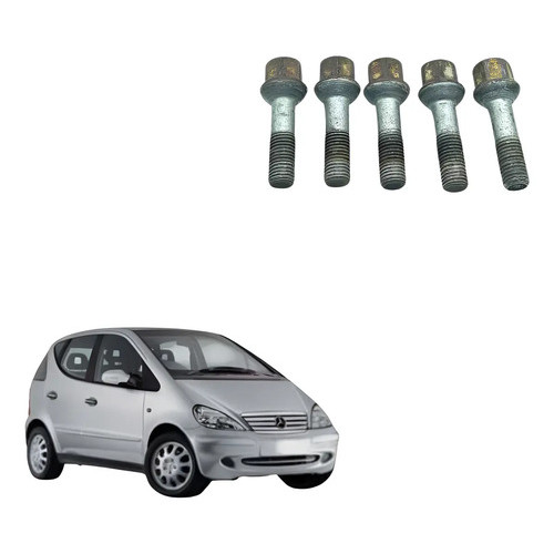 Jogo Parafuso Roda Mercedes Classe A 190 2005