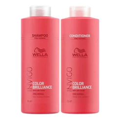 Wella Profissional Kit Wella Color Brilliance - Shampoo 1l + Condicionador 1l Kit De Sem De 1l