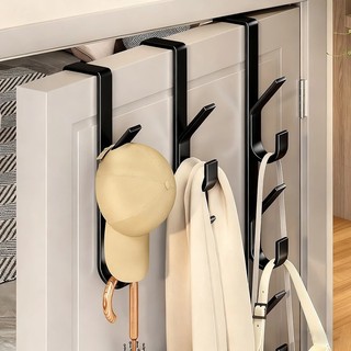 GANCHO DE PORTA 3 ganchos cabide de metal forte para roupas chapéus e bolsas design de economia de espaço comecio