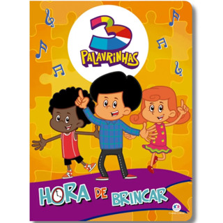 Livro 3 Palavrinhas | Hora de Brincar | Livro Quebra-cabeça em Oferta na Shopee